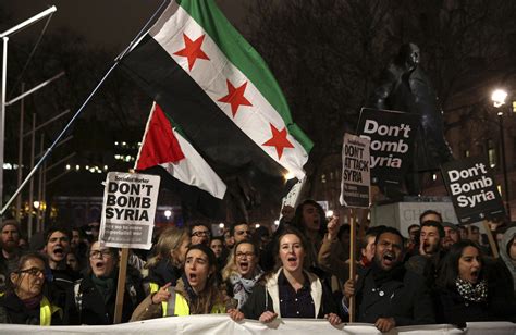 U K Parliament To Vote On Syrian Airstrikes As Voter Support Falls