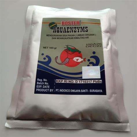 Jual Boster Aquaenzym Aqua Enzym Enzim Probiotik Ikan Aquaenzyms