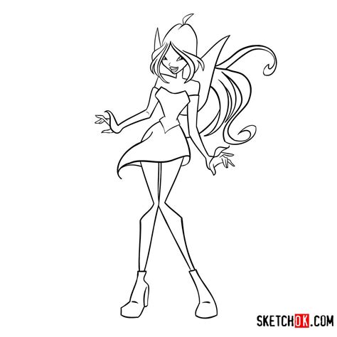 Winx Club Drawings Easy