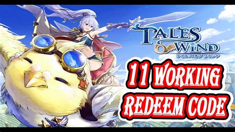 Tales Of Wind 11 New Redeem Codes Tales Of Wind 11 Working Codes