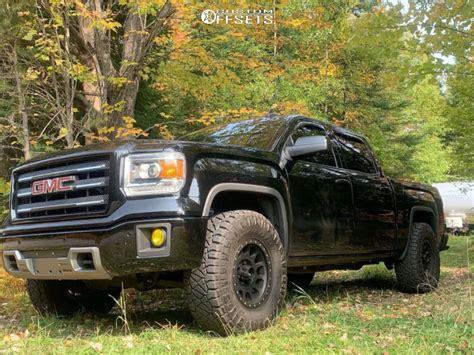 2015 Gmc Sierra 1500 With 17x9 Method Nv And 35125r17 Nitto Ridge Grappler And Lowered Adj