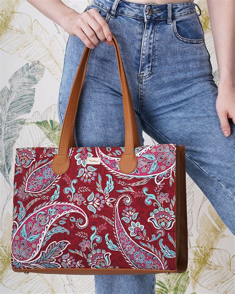 Paisley Office Tote Bag Pinakenhome