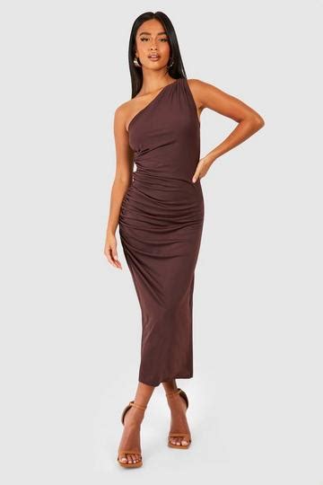 Asymmetric Midi Dresses Boohoo Uk