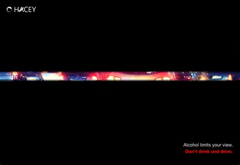 Hacey Health: Alcohol limits your view • Ads of the World™ | Part of