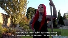 Public Sex With Busty Goth Neighbour