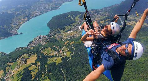 Tandem Paragliding At Lake Annecy For Kids 5 14 Y From 75 € Checkyeti