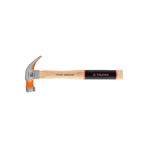 Martillo Pulido Oz U A Curva Mango Hickory Truper Grip