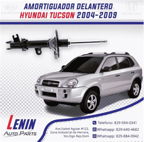 Amortiguadores Delanteros Hyundai Tucson Lenin Auto Parts