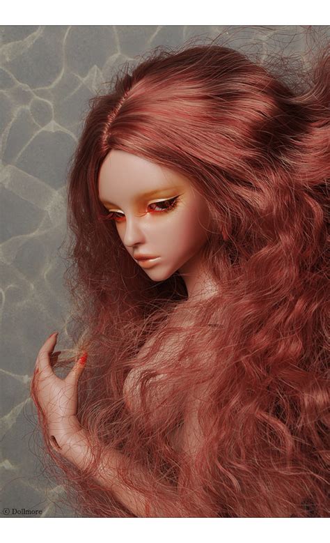 Stardust Mermaid Wig Red