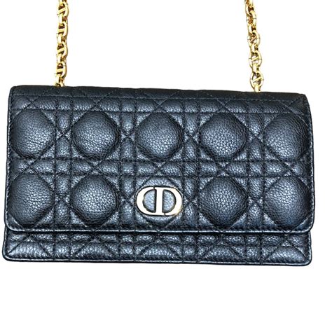 Dior Christian Dior Calo Belt Bag Pouch Calf Leather Shoulder Bag Black ...