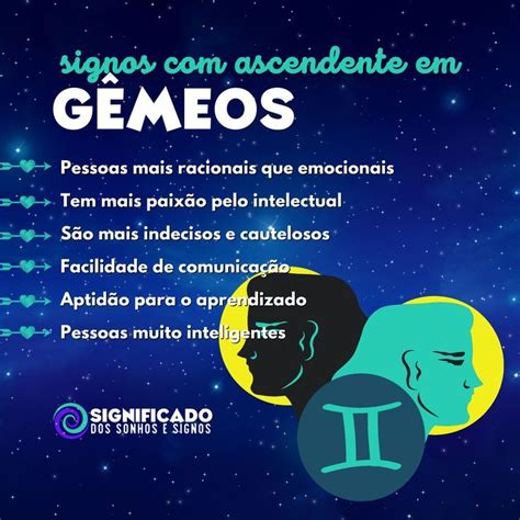 Signos ascendente em gêmeos