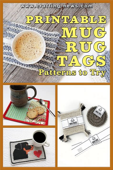 Printable Mug Rug Tags And Mug Rug Patterns To Try Mug Rug Mug