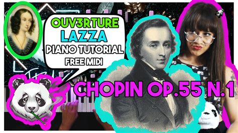 Chopin Op N Ov Rture Lazza File Midi Synthesia Mani Unite