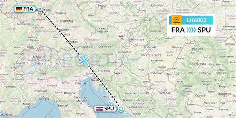 LH6002 Flight Status Lufthansa Frankfurt To Split DLH6002