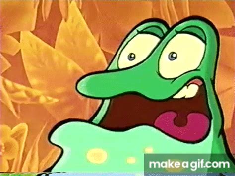 Teletoon frog burp on Make a GIF