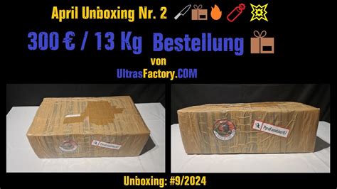 April Unboxing Nr 2 300 Bestellung Von Ultrasfactory