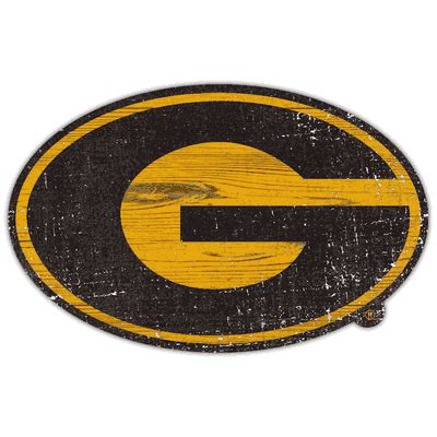 Grambling State University Distressed Logo Cutout Sign