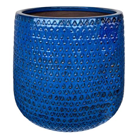 Isis Mist Blue Ceramic Planter Large