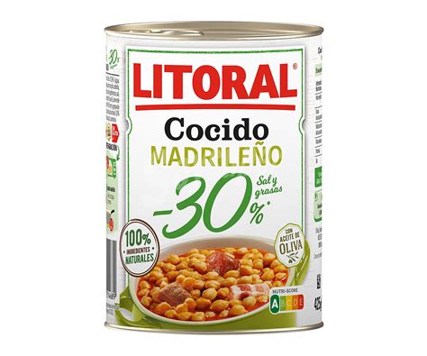 Litoral Cocido Madrile O Sal Y Grasas G