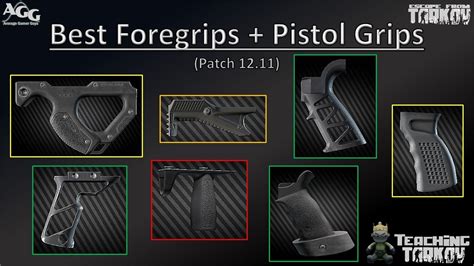 Best Foregrips And Pistol Grips In Tarkov Teaching Tarkov YouTube