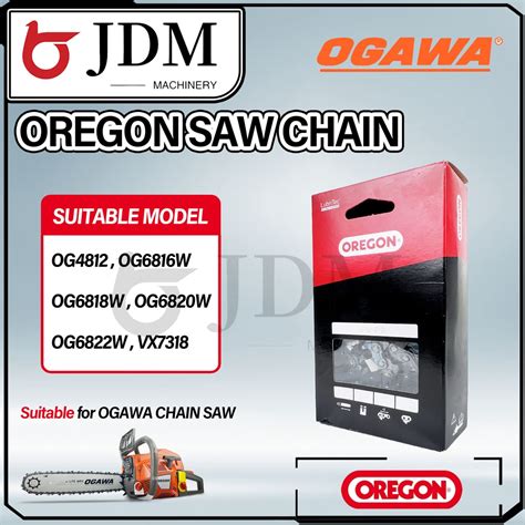 JDM OGAWA Saw Chain Chainsaw Chain OREGON 100 ORIGINAL 12 16