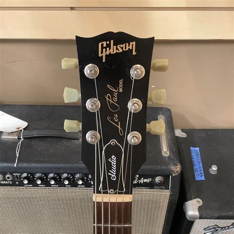 Gibson Les Paul Model Headstock Veneer Overlay Blackmother Of Pearlgold Ubicaciondepersonas