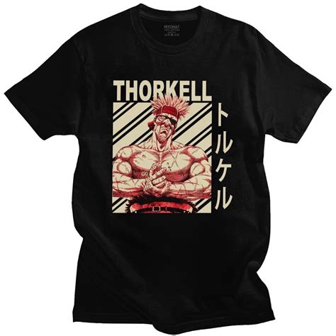 Jual Kaos Wibu Thorkell Anime Manga Vinland Saga T Shirt Kartun Anime