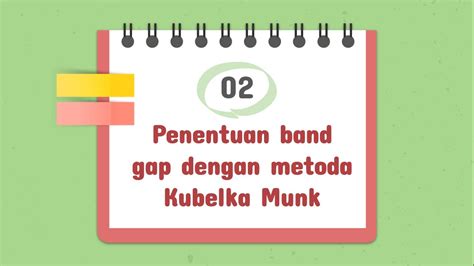 Persamaan Dan Penurunan Rumus Penentuan Band Gap Eg Dengan Metode