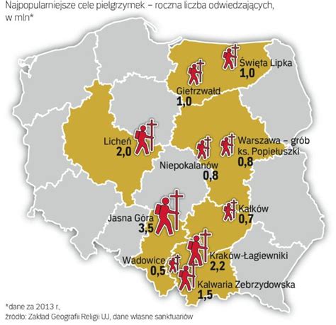 Nowa Mapa Polskich Pielgrzymek Archiwum Rzeczpospolitej