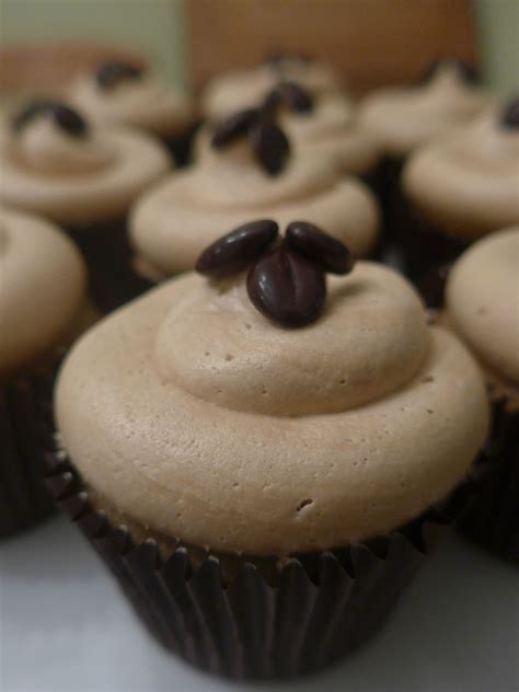 Perfect For Elevenses Or Anytime Really Coffee Cupcakes Topped With