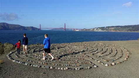 Lands End Labyrinth (Now a Heart!), San Francisco, CA - California Beaches