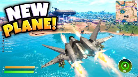 New Io Jet Plane In Fortnite Update Youtube