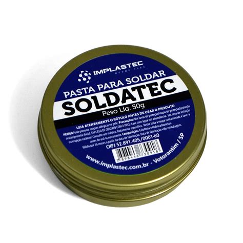 Pasta Para Soldar Soldatec 50g Implastec Shopee Brasil