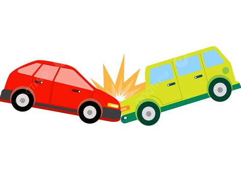 Clipart De Dois Carros Batidos Png Acidente De Carro Desenho Animado