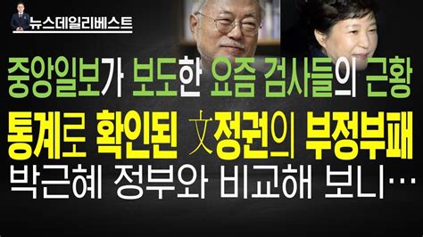 공무원 부정부패 두 정권을 비교해보니 박카스가 필요한 요즘 검사들 Youtube