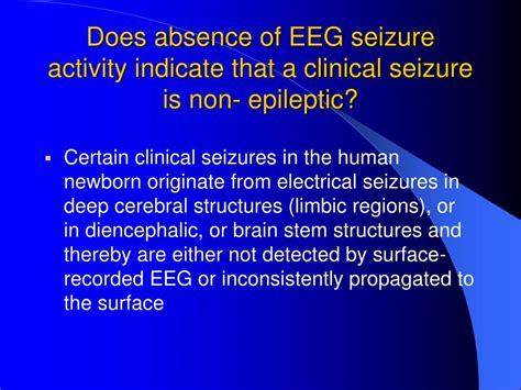 PPT - NEONATAL SEIZURES PowerPoint Presentation, free download - ID:178679