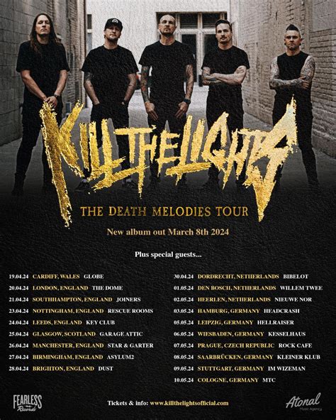 Kill The Lights // Death Melodies // Album Review – R o c k 'N' L o a d