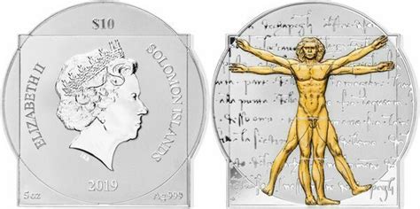 Dollars Elizabeth Ii Vitruvian Man Solomon Islands Numista