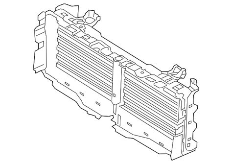 2020 2024 Nissan Radiator Shutter Assembly 21421 9FV3A Nissan Parts Store