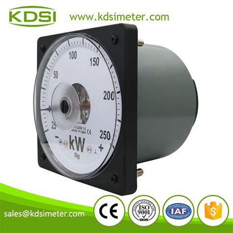 Easy Operation Ls 110 3p3w 25 250kw 4005a 380v Wide Angle Panel Analog Power Meter Buy Meter