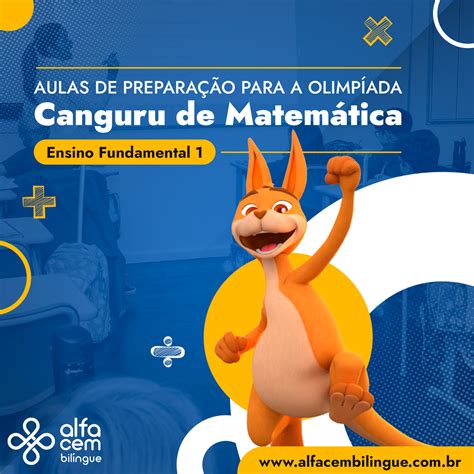 Prepara O Para A Olimp Ada Canguru De Matem Tica Alfa Cem