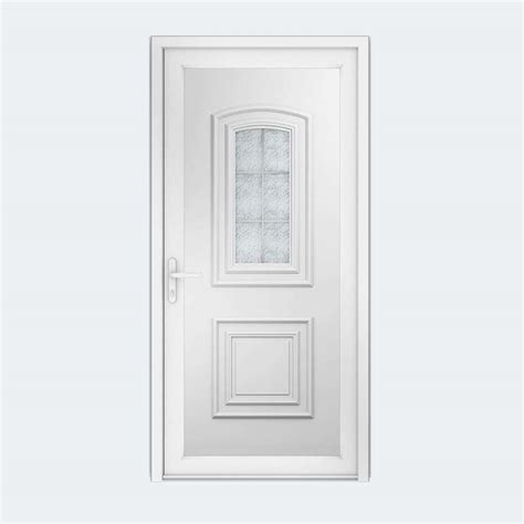 Porte Entr E Pvc Bois Alu Acier