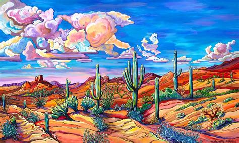 Landscape Alexandria Winslow In Desert Art Western Artwork