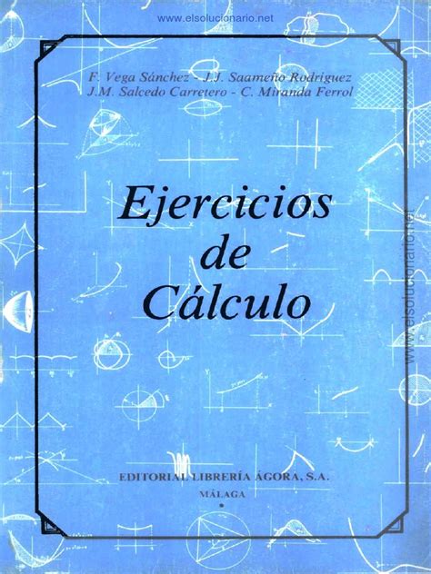 Ejercicios De Calculo Agora Pdf