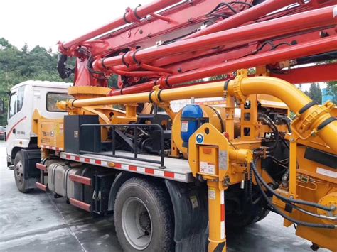 Yr2015 Sany 25m Used Concrete Pump Truck Silk Road Equipment