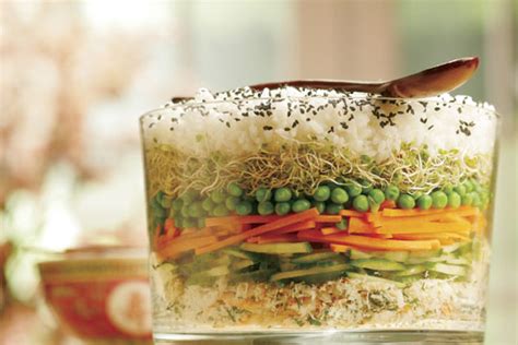 Layered Sushi Salad - Eat Well