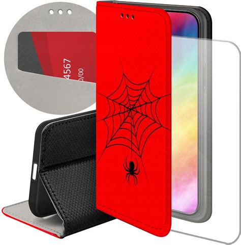 Hello Case Etui Z Klapką Do Iphone 15 Plus Pająk Spider Pajęczyna