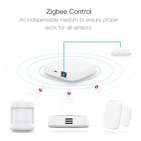 Tuya Smart Zigbee Gateway Hub Home Automation Scene Security Alarm Kit