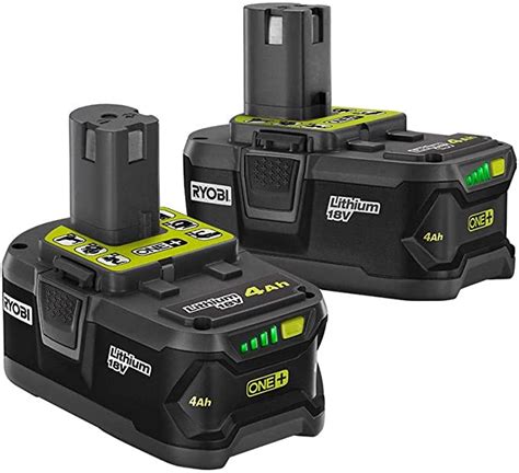 Ryobi 18 Volt One Lithium Ion 4 0 Ah High Capacity Battery 2 Pack Artofit