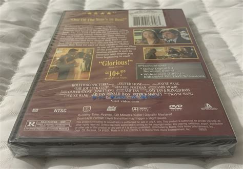 The Joy Luck Club Dvd Ming Na Wen Lisa Lu Tamlyn Tomita France Nuyen